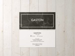 Geboortekaartje Gaston