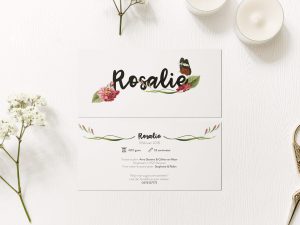 Geboortekaartje Rosalie
